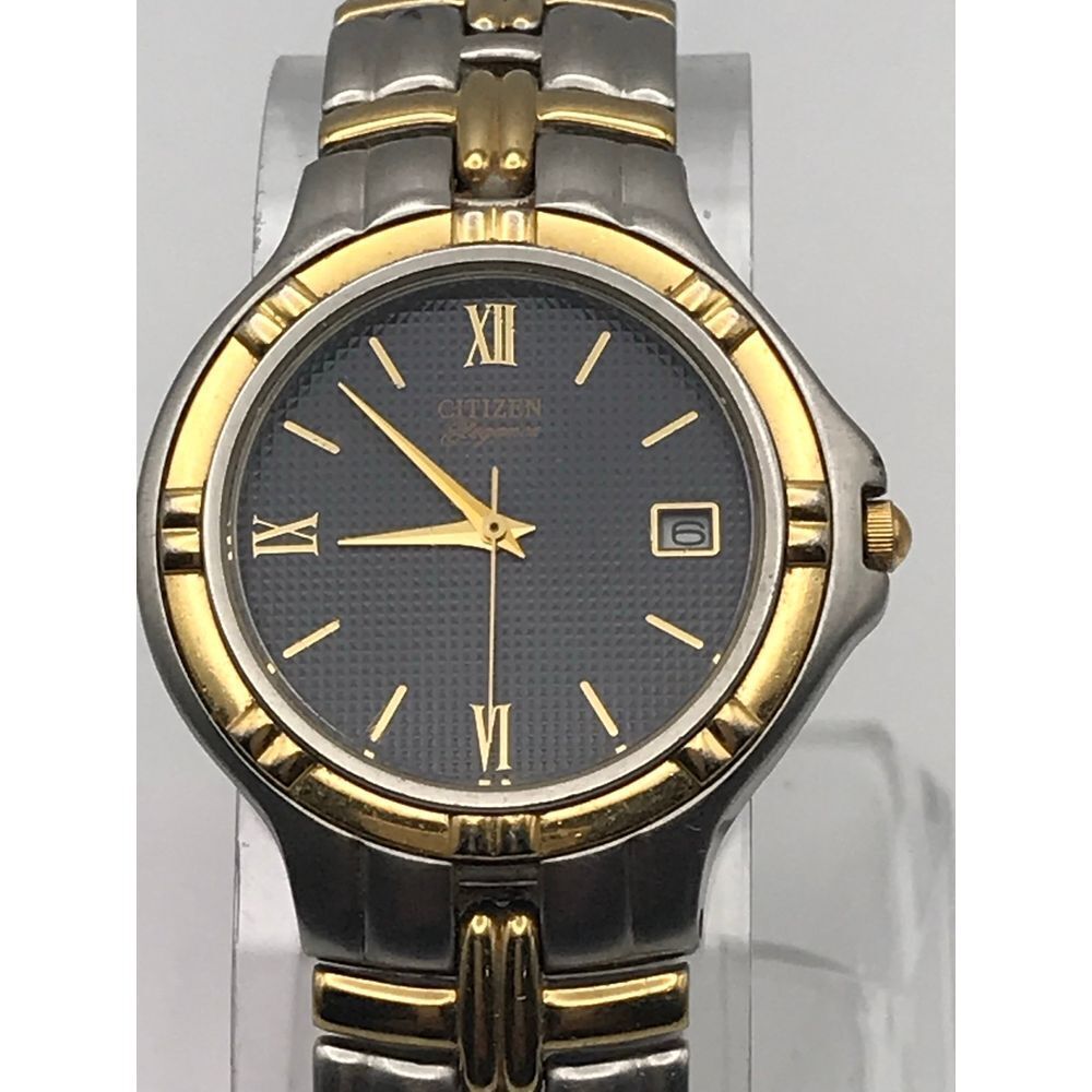 Vintage‎ Seiko Watch Men Gold Tone DayDate Automatic 17 Jewels -